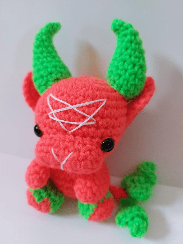 Watermelon Baphomet Goat 