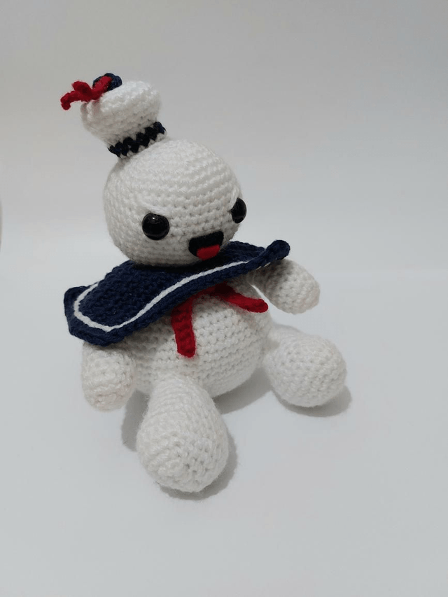 Stay Puft Marshmallow Man - Angry Face