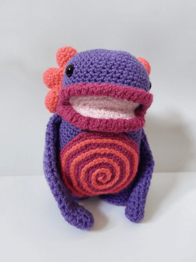 Purple Swampy Swamp Monster 