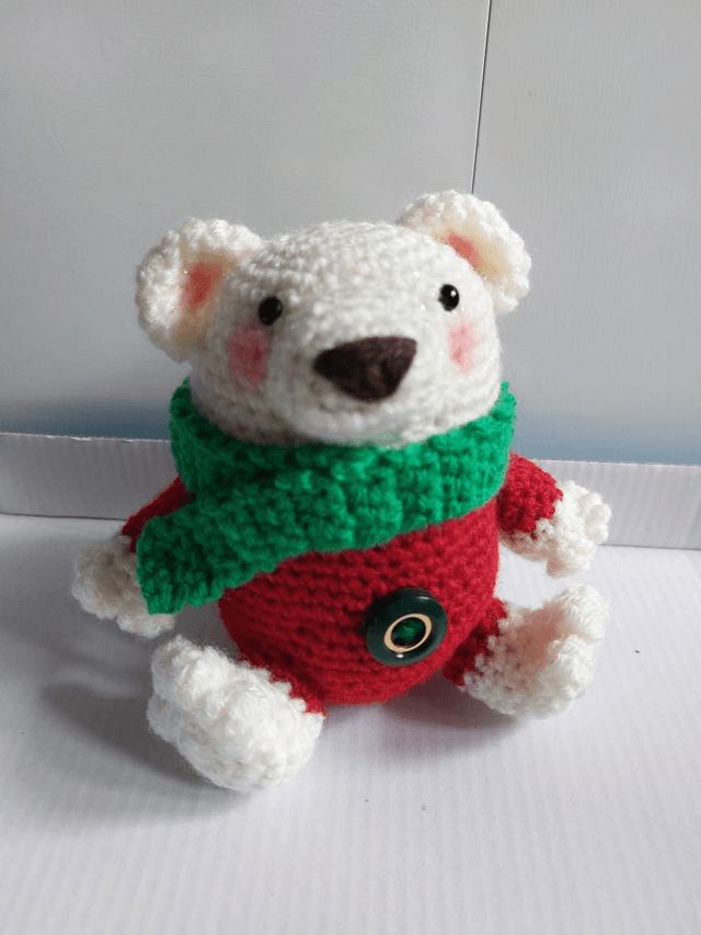 Christmas Polar Pete Bear 