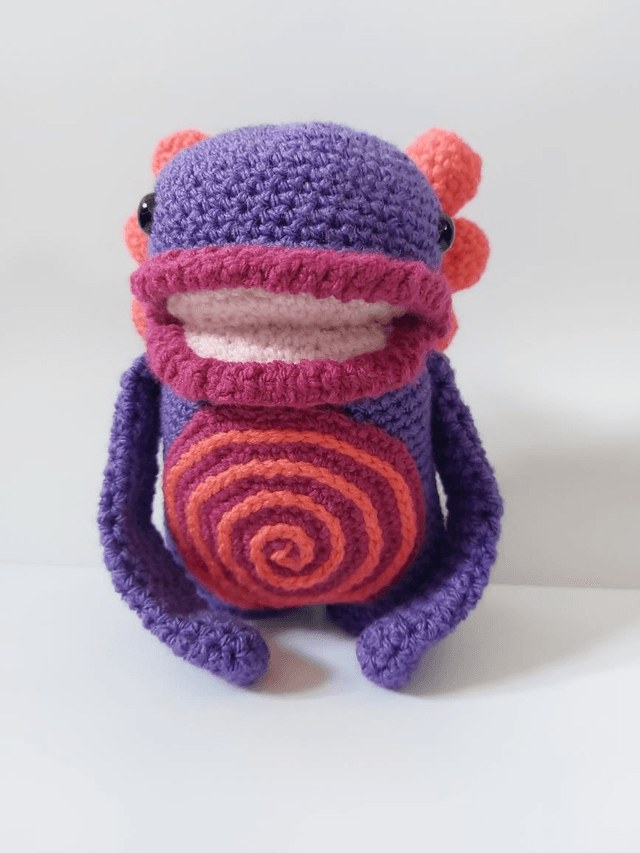 Purple Swampy Swamp Monster 