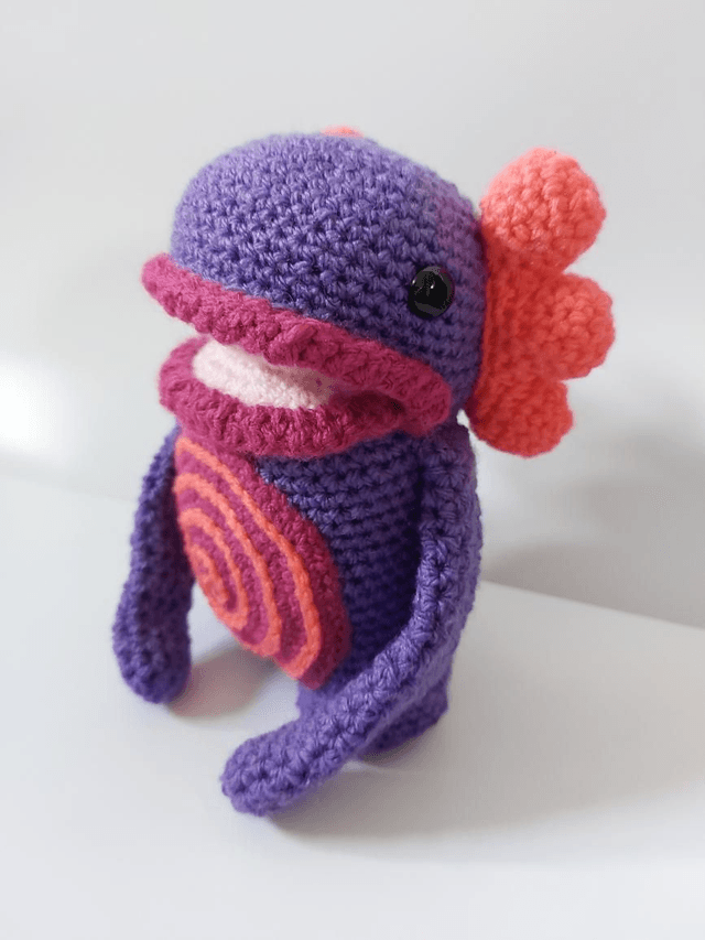 Purple Swampy Swamp Monster 