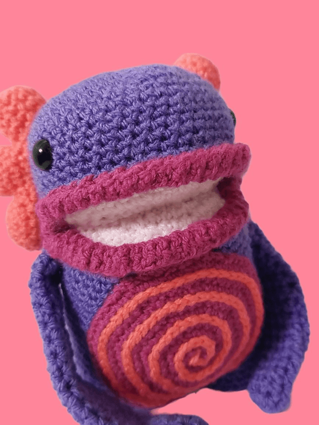 Purple Swampy Swamp Monster 